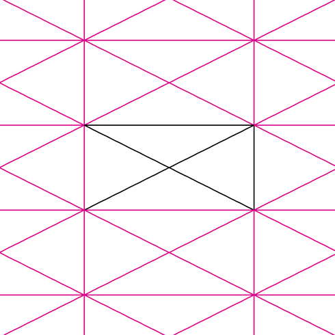 Domestic Stitches - Criss Cross